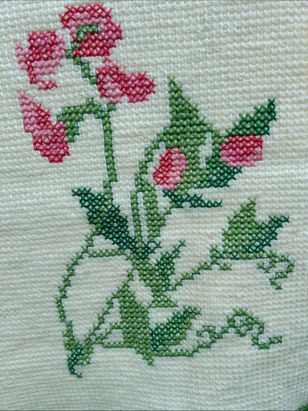 Hand Crafted pretty throw